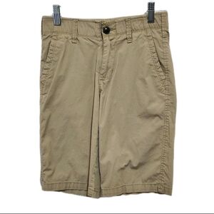 Arizona Boys 12 Flat Front Khaki Shorts (Runs Small)